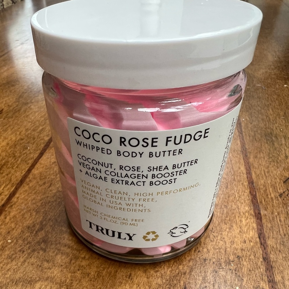 Truly Beauty Coco Rose Fudge Whipped Body Butter 3oz